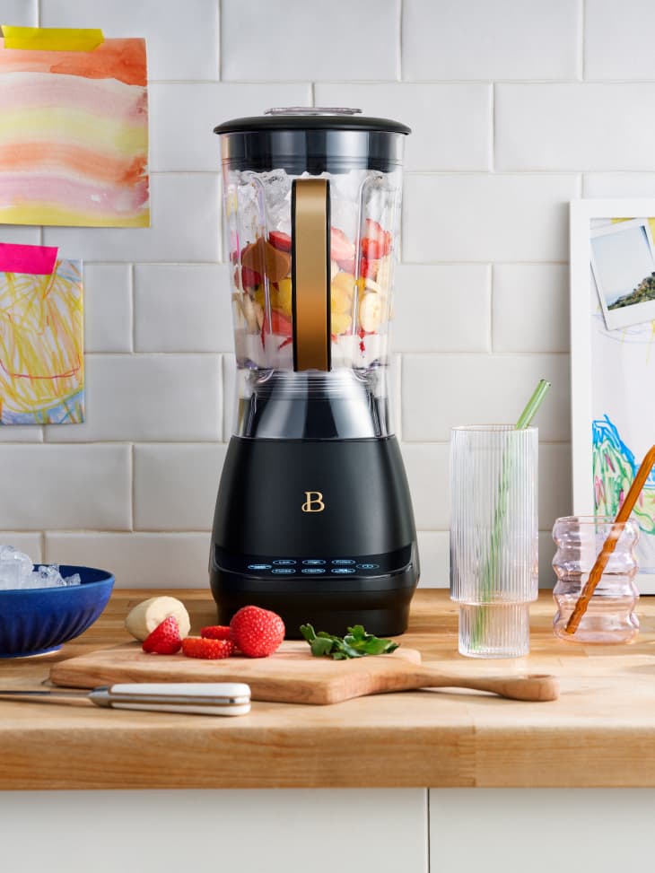 Drew Barrymore's Black Sesame Blender Is on Major Sale at Walmart Apartment Therapy